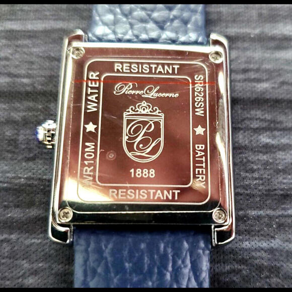 Pierre Lucerne 1888 Swiss Vintage Inspired Mens Watch Blue - Picture 9 of 15